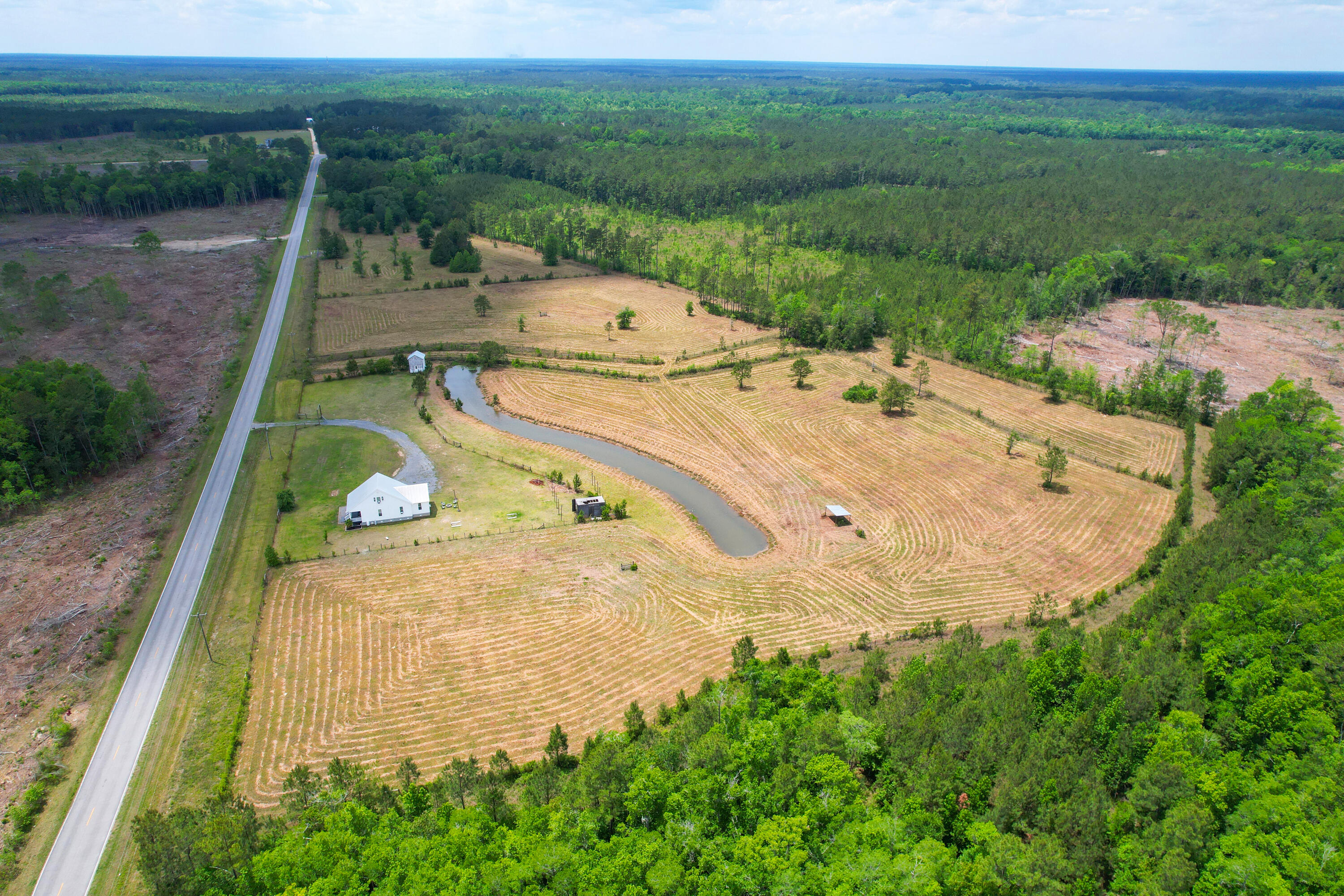 3034 French Santee Road Jamestown, SC 29453 - Photo 37 of 44 Aerial123034 French Santee Rd -Tidalcree