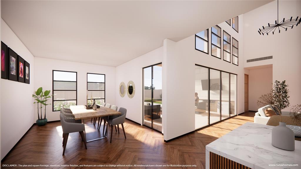 3505 Sky Rdg Lane Melissa, TX 75454 - Photo 4 of 14 a living room with furniture and wooden floor