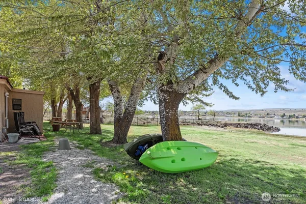 a view of a yard an outdoor space