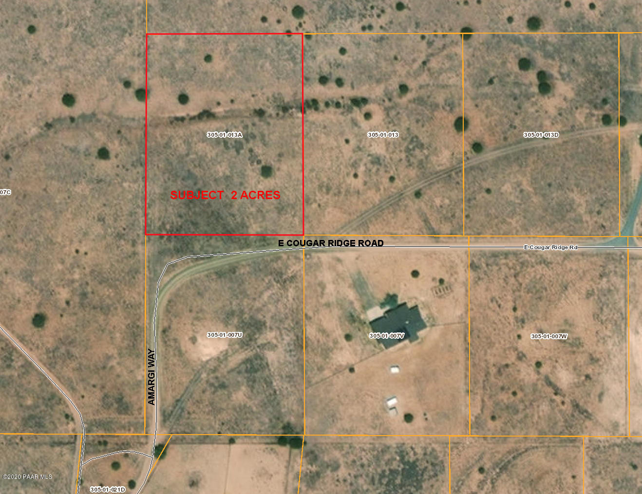 1120 East Cougar Ridge Road Paulden, AZ 86334 - Photo 3 of 26 Aerial # 1