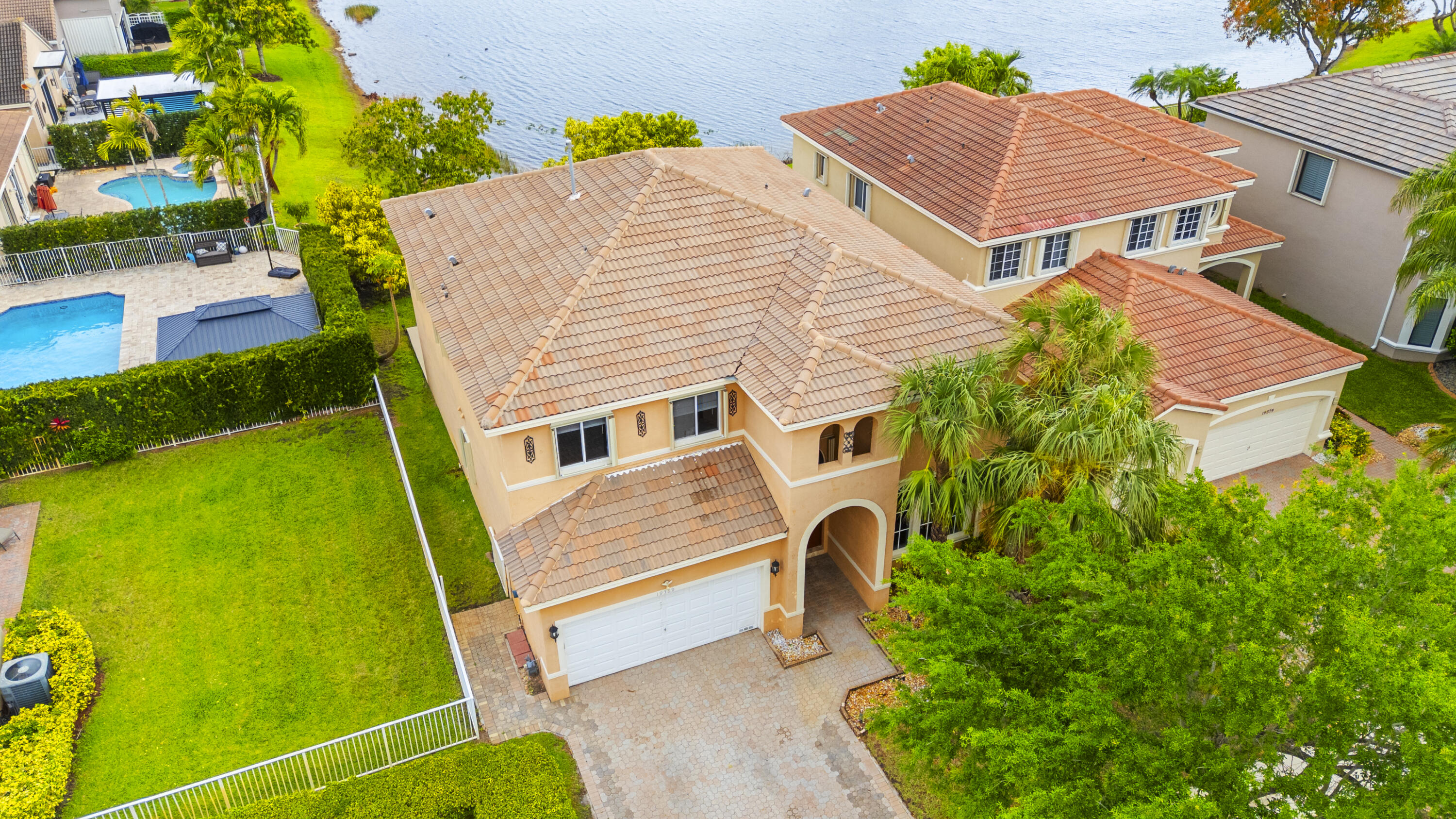 19389 Southwest 64th Street Pembroke Pines, FL 33332 - Photo 50 of 61 an aerial view of a house