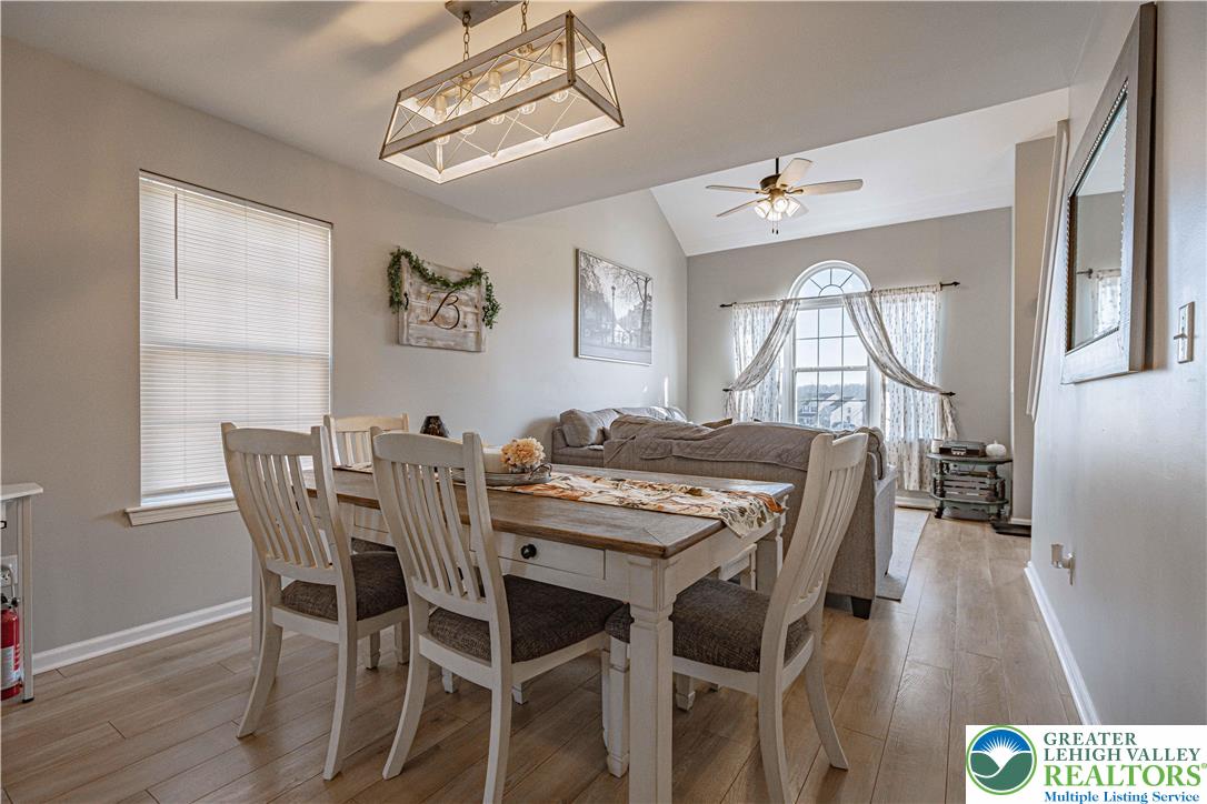 2389 Juniper Drive Coplay, PA 18037 - Photo 9 of 46 a view of a dining room with furniture and wooden floor