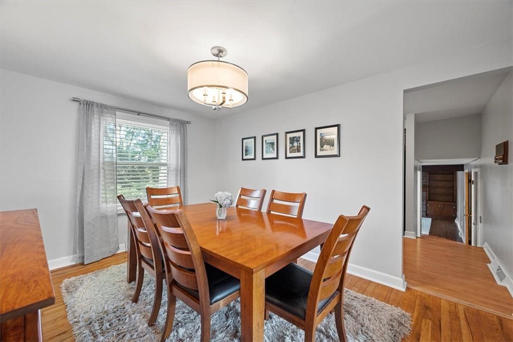 505 Hudderford Road Pittsburgh, PA 15237 - Photo 15 of 43 a view of a dining room with furniture window and wooden floor