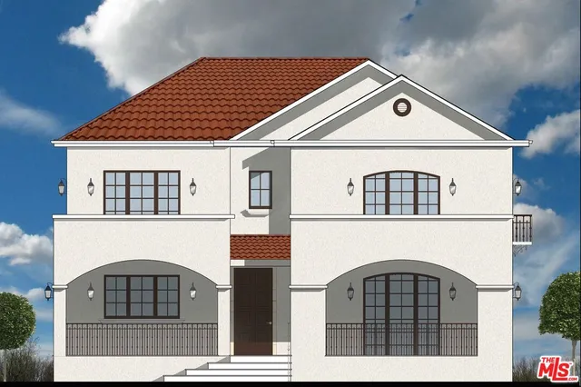 a view of building with door