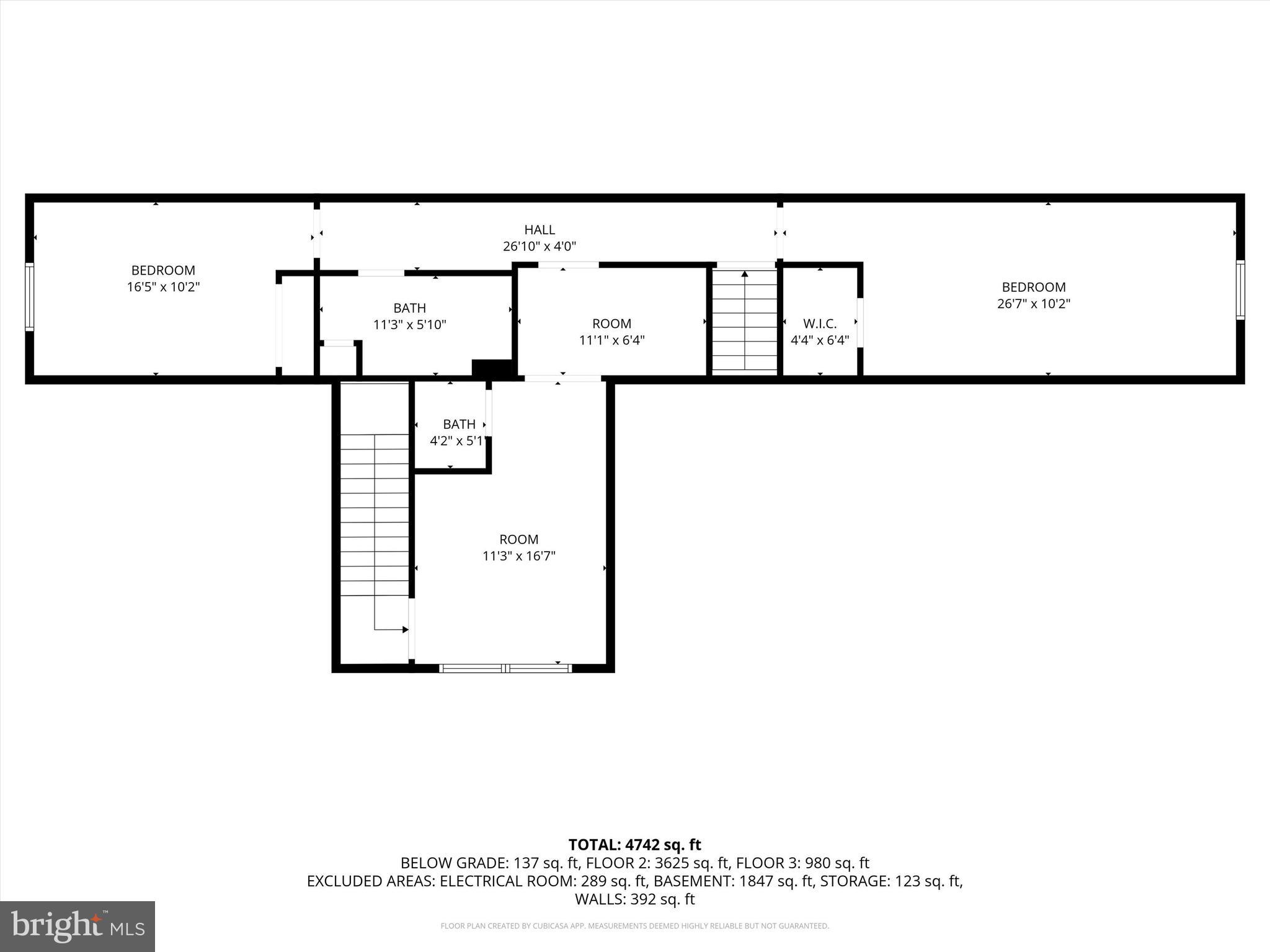 73 Flyatt Road Shamong, NJ 08088 - Photo 59 of 60 2nd level floor plan