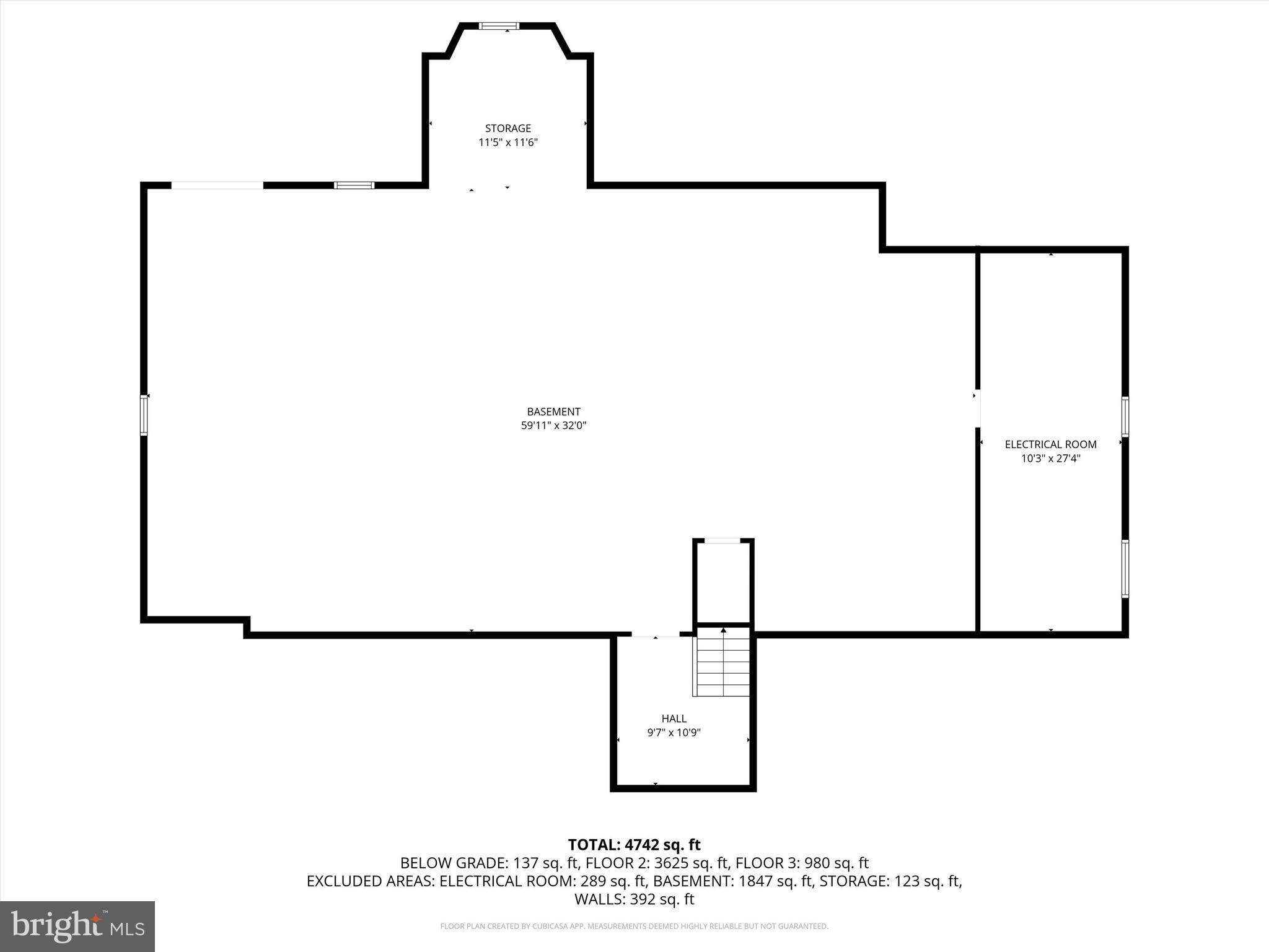 73 Flyatt Road Shamong, NJ 08088 - Photo 60 of 60 Basement floor plan