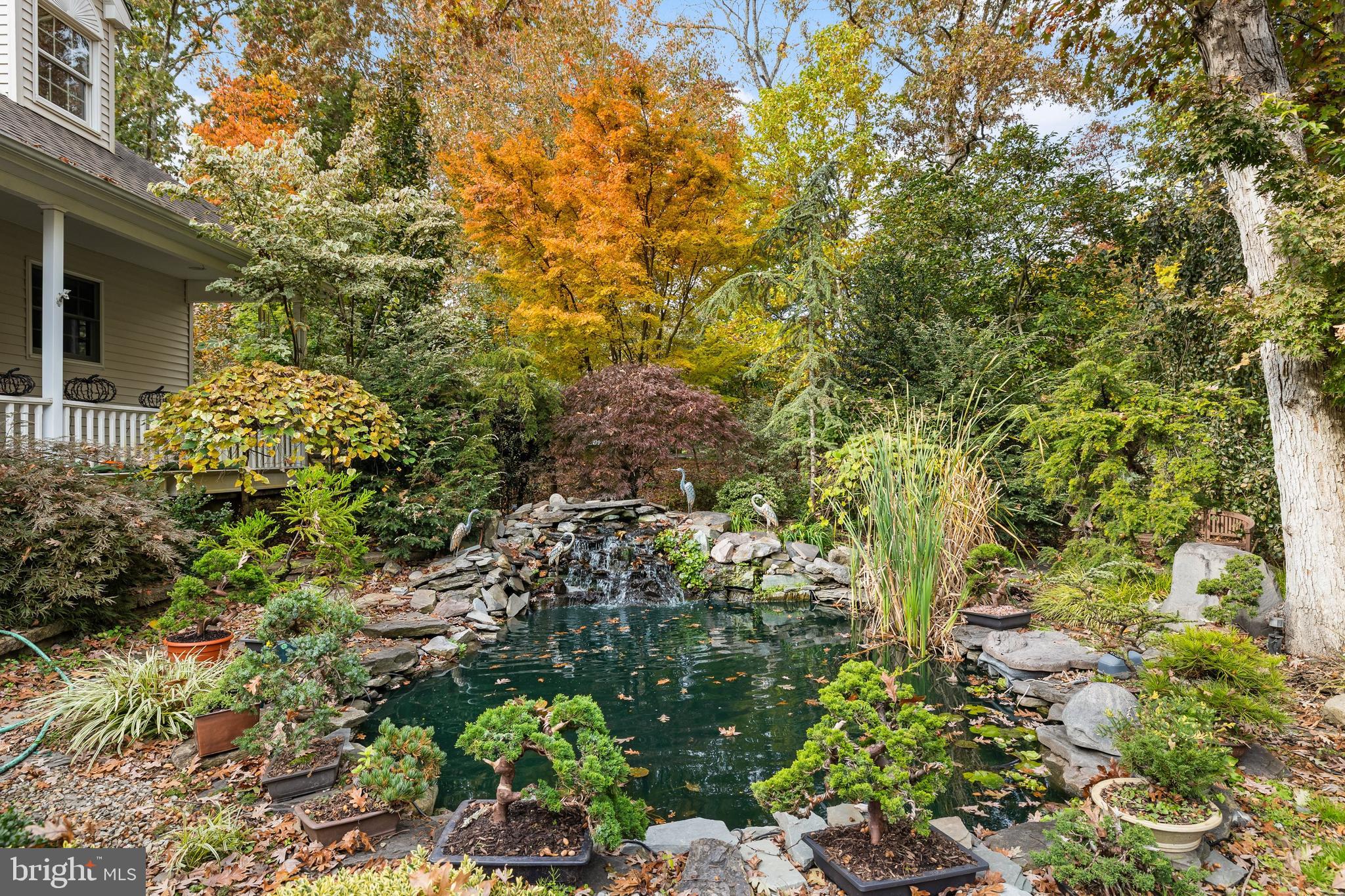 73 Flyatt Road Shamong, NJ 08088 - Photo 43 of 60 Pond with waterfall at front entry