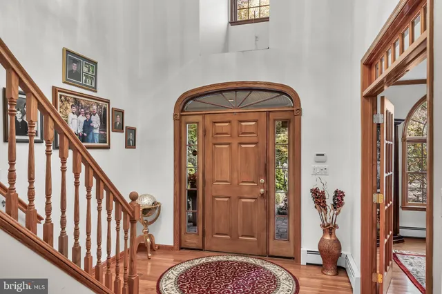 a view of an entryway door