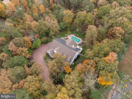 a view of a house with a street