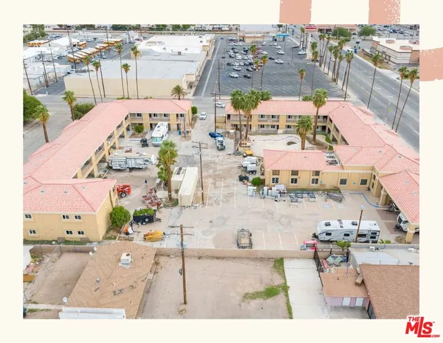 a view of city with ocean