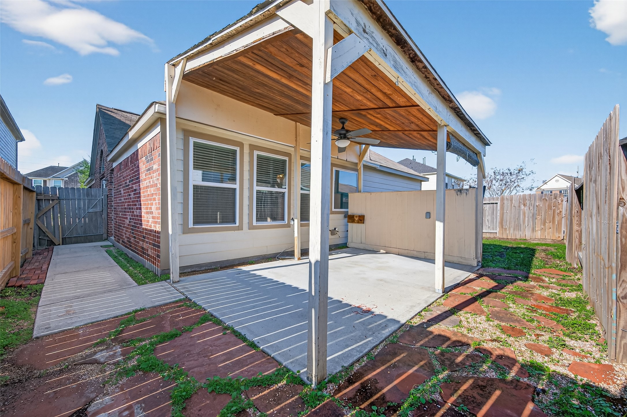 2487 Elm Crossing Trail Spring, TX 77386 - Photo 38 of 46 a view of house with wooden floor and a yard