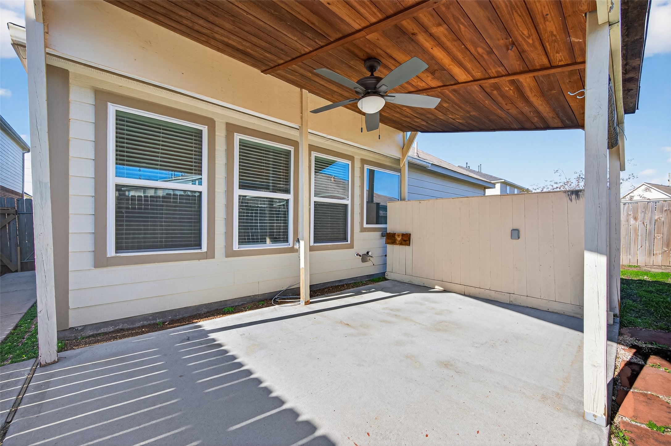 2487 Elm Crossing Trail Spring, TX 77386 - Photo 39 of 46 a view of an empty room with wooden floor and a window