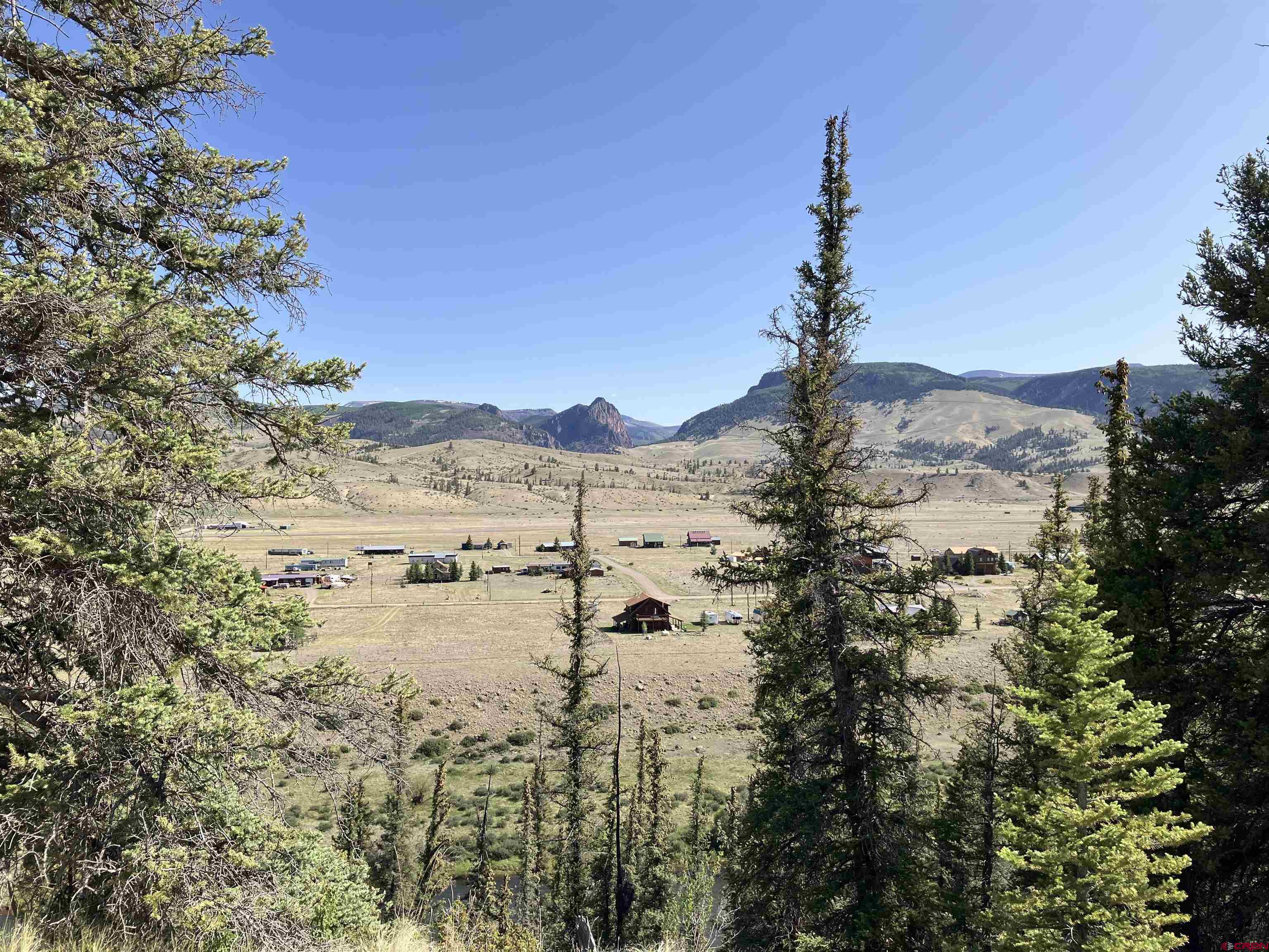 442 Deep Creek Road Creede, CO 81130 - Photo 16 of 45 a view of lake view and mountain view