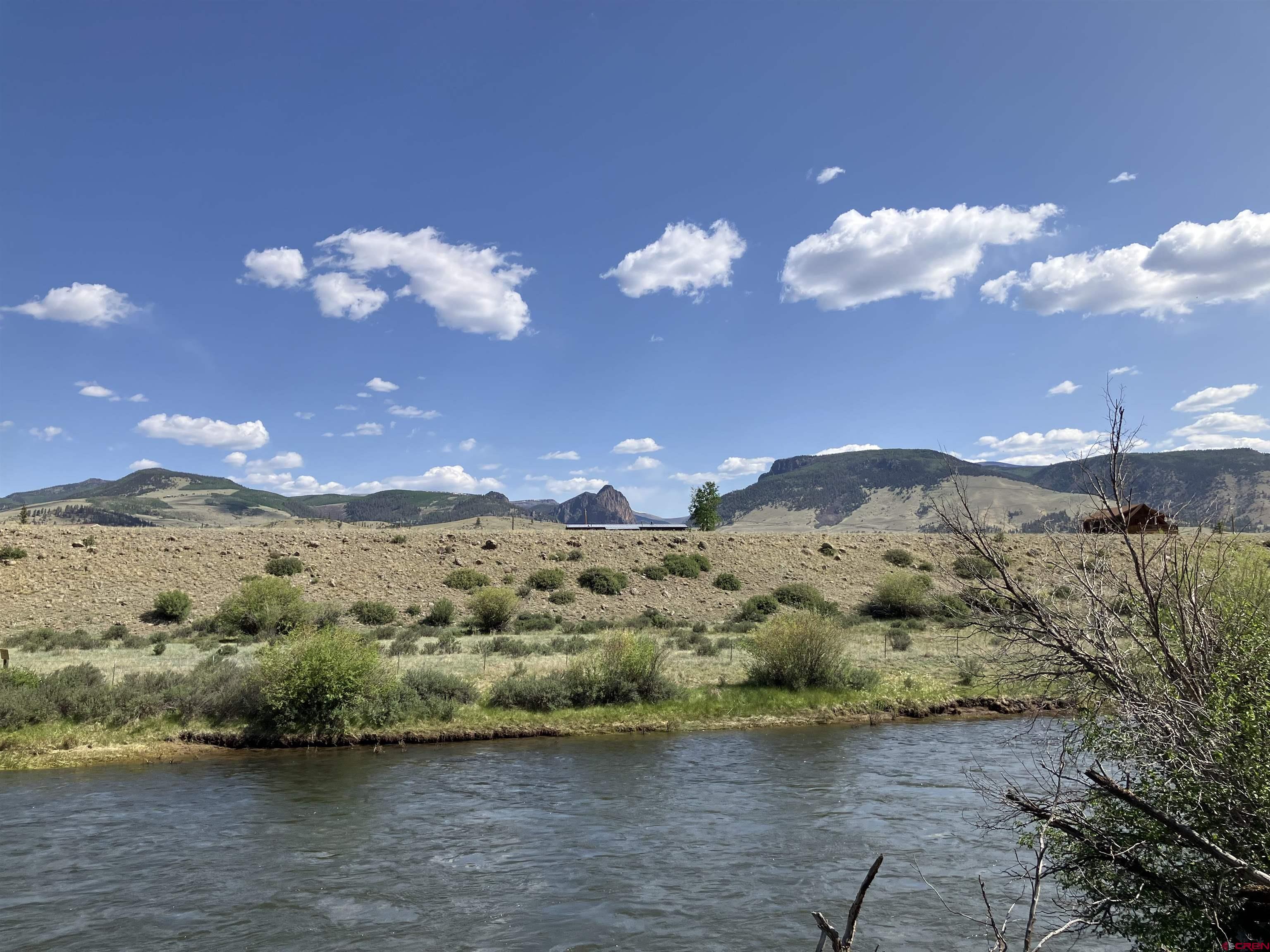 442 Deep Creek Road Creede, CO 81130 - Photo 20 of 45 a view of a city with mountains in the background