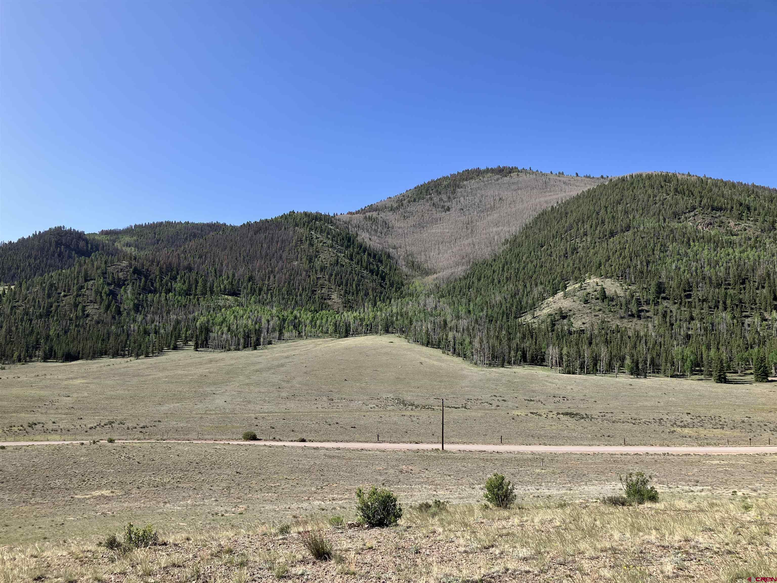 442 Deep Creek Road Creede, CO 81130 - Photo 35 of 45 a view of a road with a mountain view