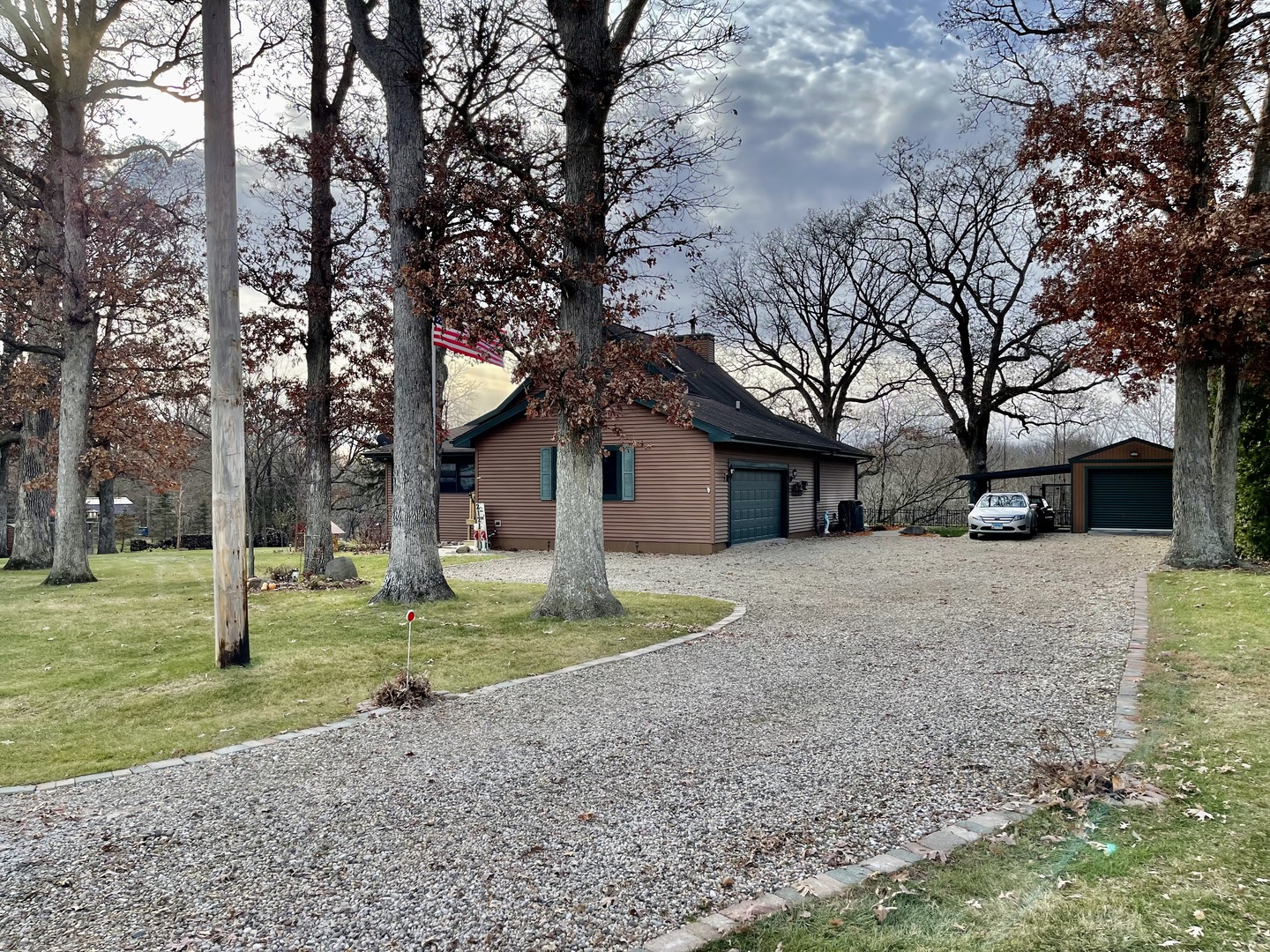 2121 East 875th Road Tonica, IL 61370 - Photo 16 of 17 a house that has a tree in front of it