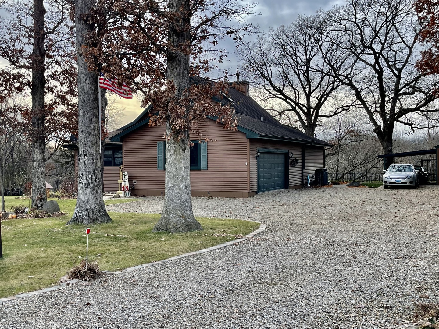 2121 East 875th Road Tonica, IL 61370 - Photo 17 of 17 a front view of a house with garden