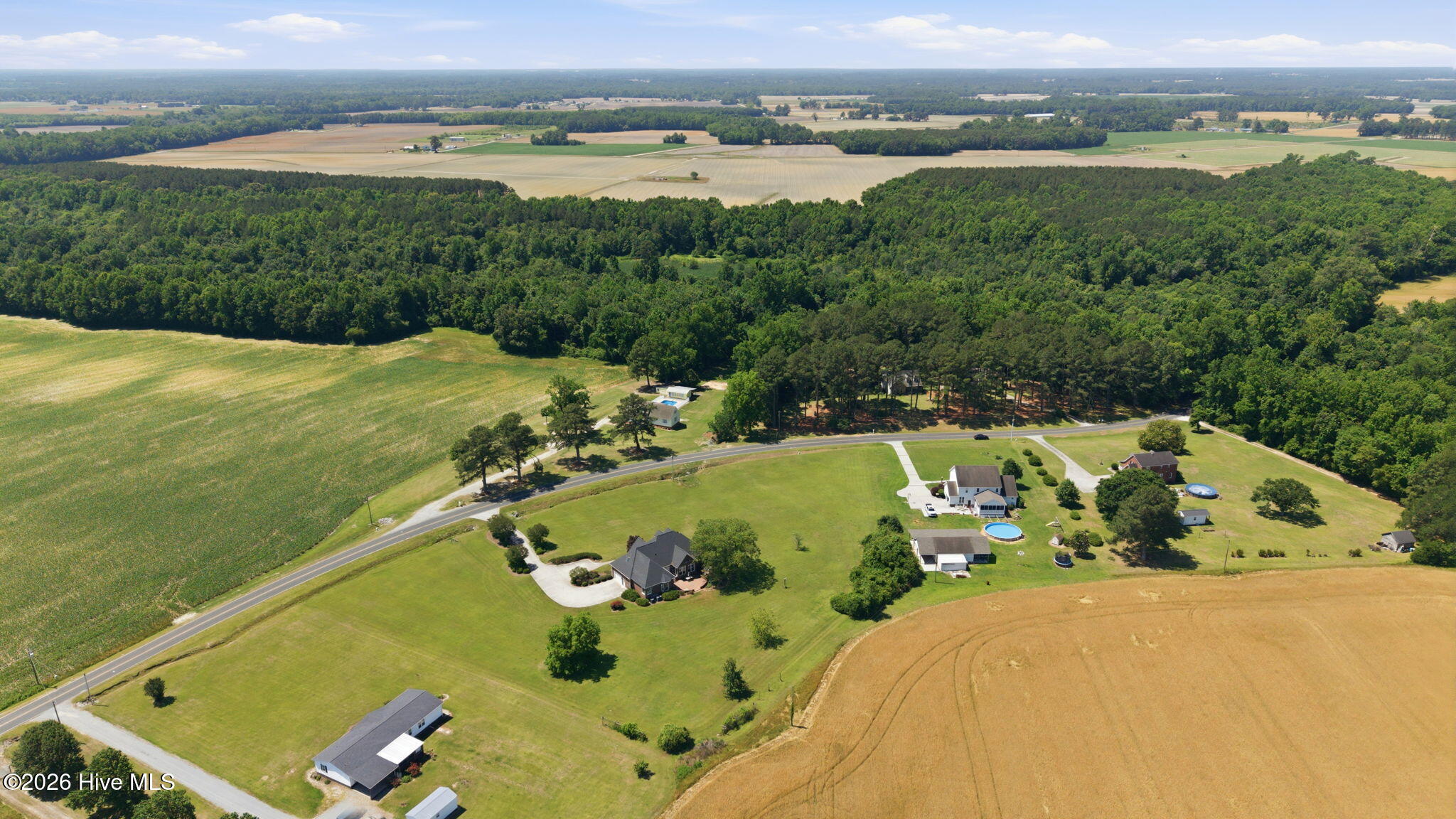 598 Hardy Road Snow Hill, NC 28580 - Photo 49 of 65 Drone