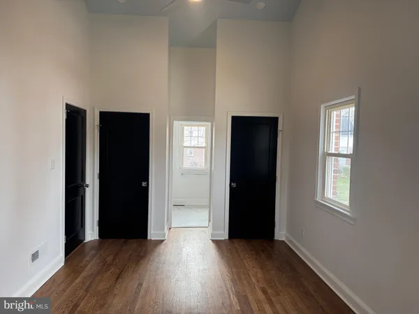 wooden floor in an empty room
