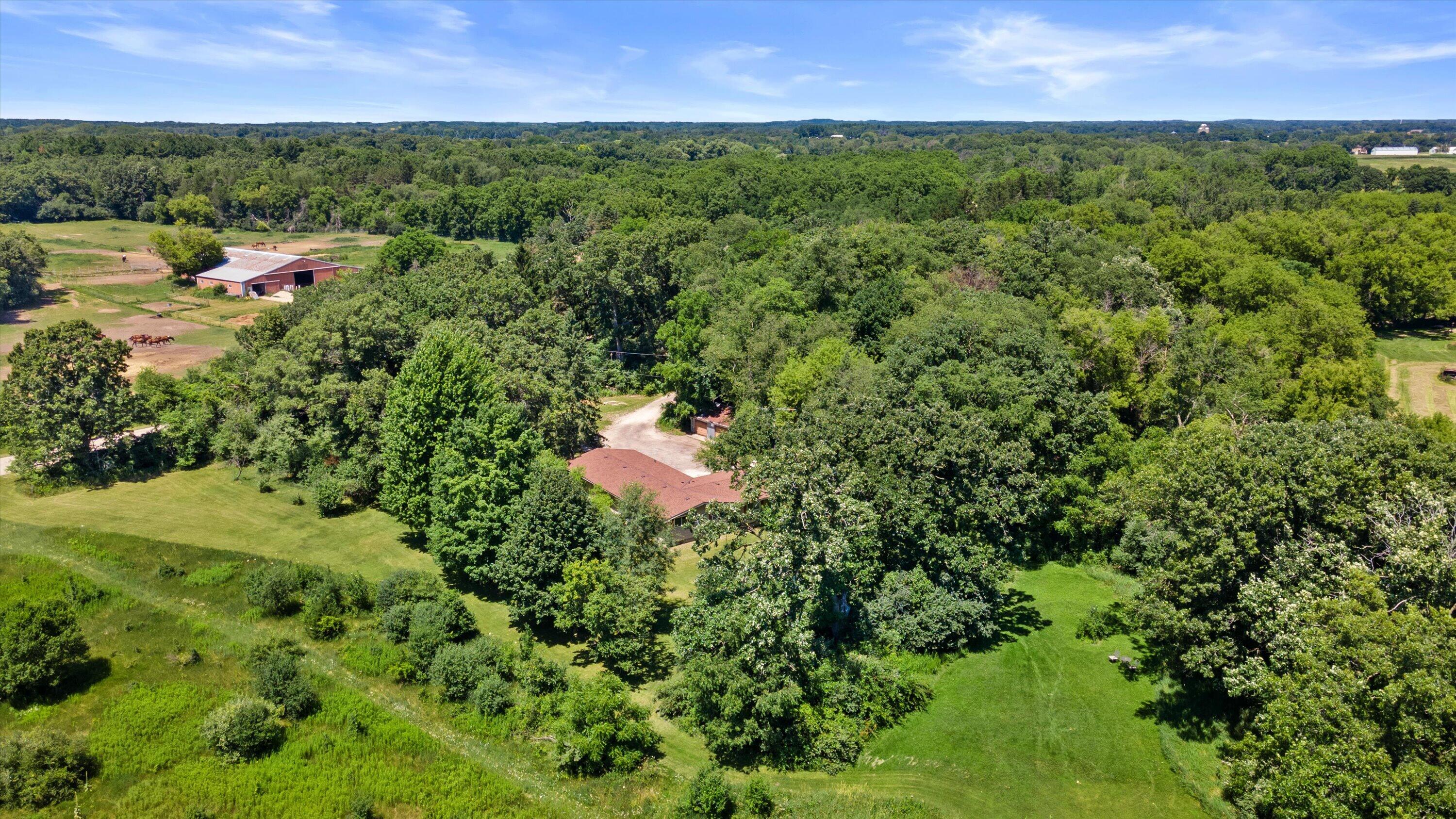 W347S7680 Sprague Road Eagle, WI 53119 - Photo 38 of 45 Aerial View