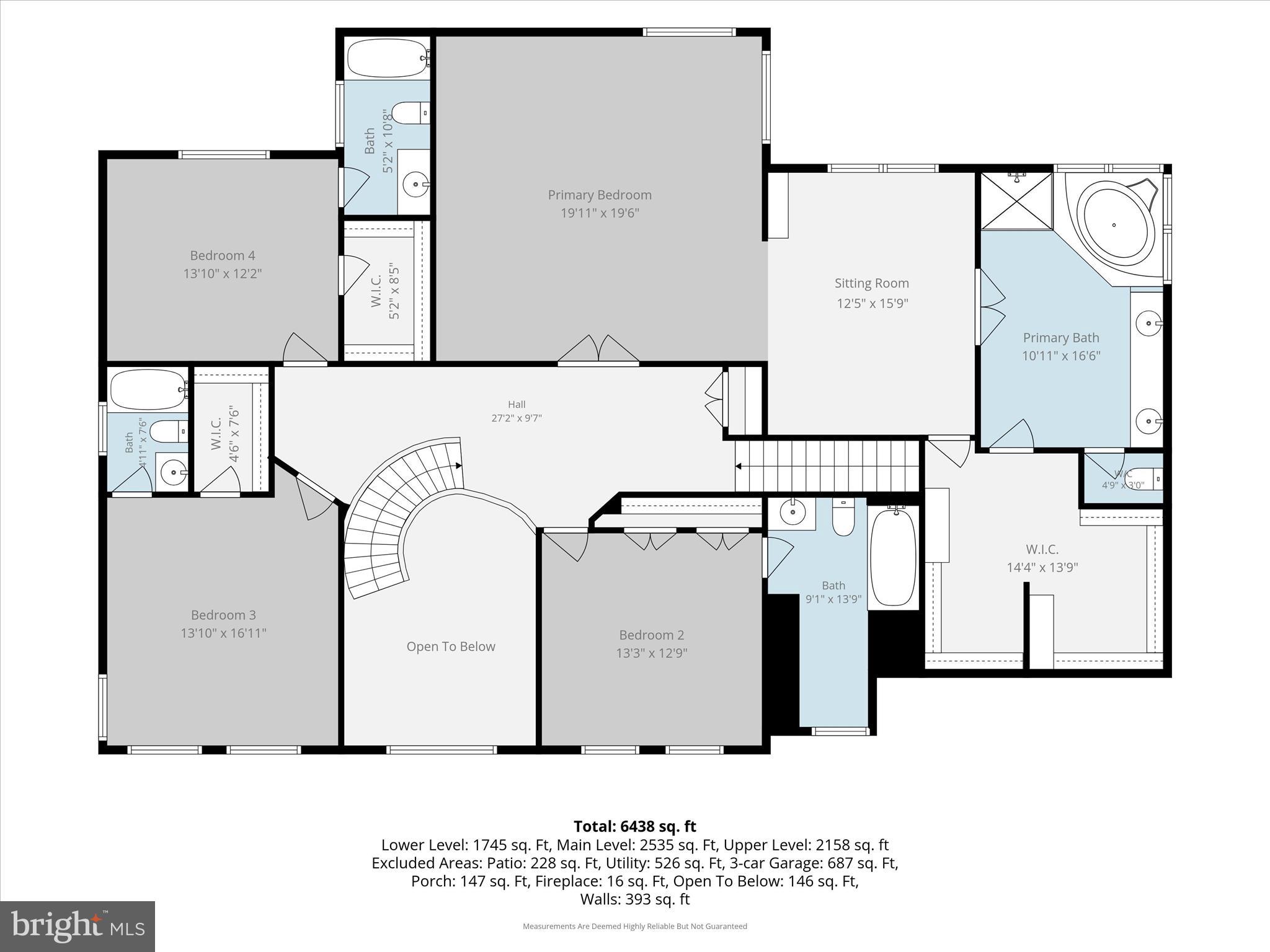 1322 Windsor Ridge Lane Annapolis, MD 21409 - Photo 102 of 104 Upper level floor plan