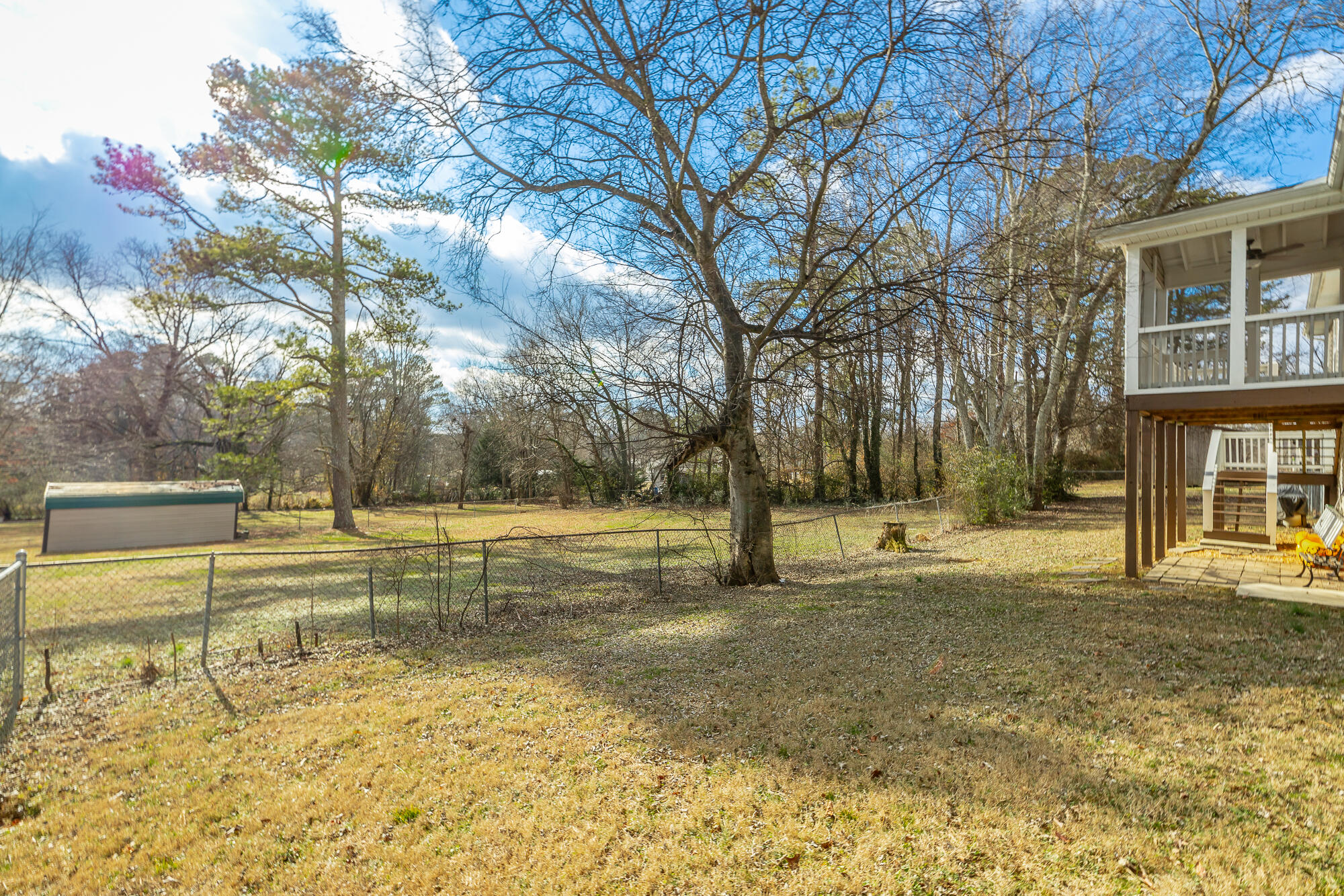 8070 Dudley Road Chattanooga, TN 37421 - Photo 27 of 33 Fenced Back Yard