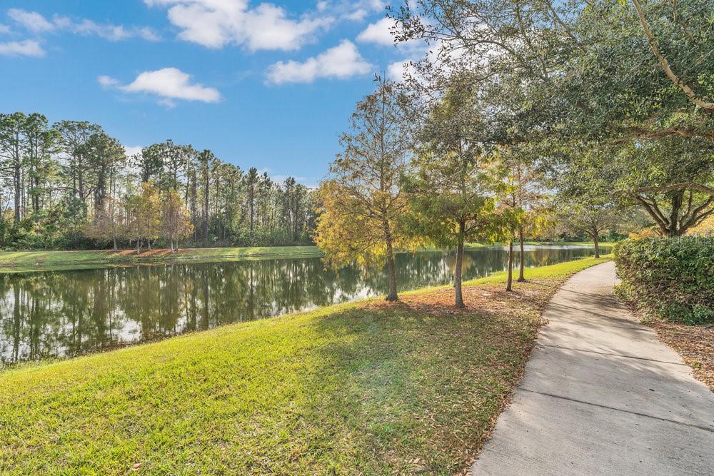12880 Westside Vlg Loop Windermere, FL 34786 - Photo 33 of 42 a large body of water with a tree in the background