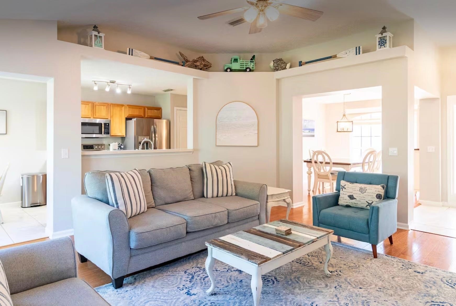 5340 4th Street St. Augustine, FL 32080 - Photo 5 of 29 a living room with furniture and a large window