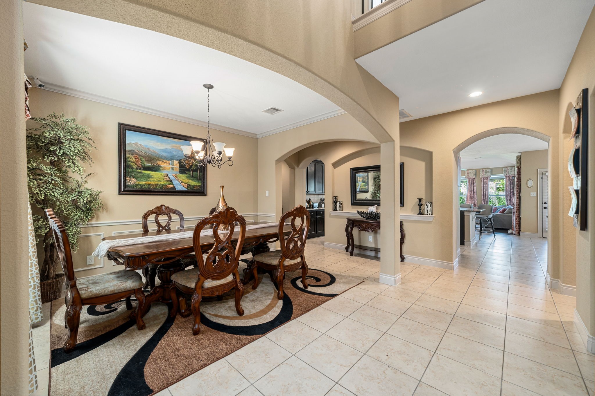 5110 Ruby Rock Way Richmond, TX 77407 - Photo 3 of 27 a view of a dining room with furniture