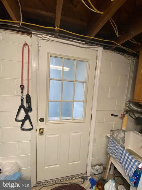 5905 Jamestown Road Hyattsville, MD 20782 - Photo 18 of 25 a view of a door and chair in the room