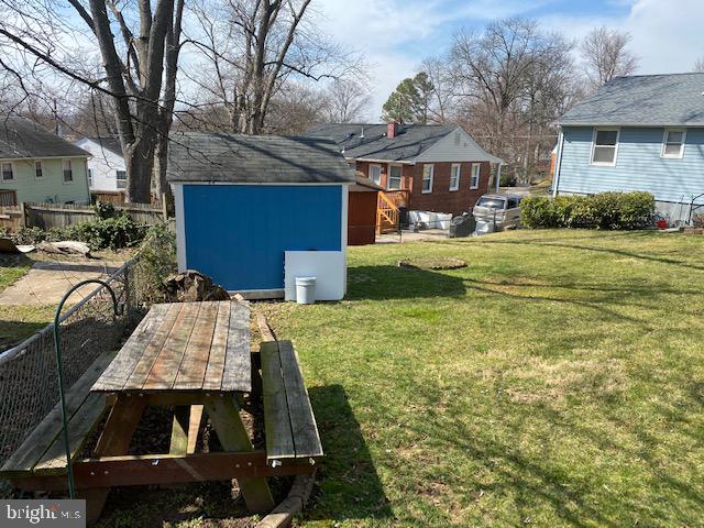 5905 Jamestown Road Hyattsville, MD 20782 - Photo 24 of 25 a view of a house with backyard