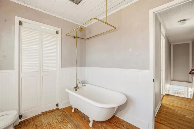 a bathroom with a sink and bathtub