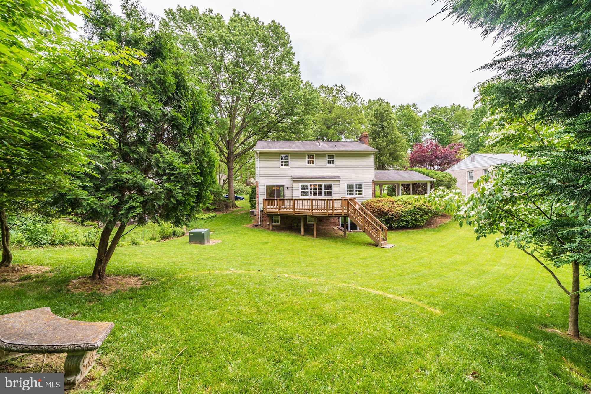 9518 Rockport Road Vienna, VA 22180 - Photo 27 of 27 View of back of house
