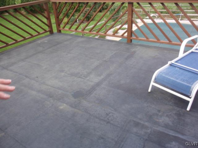 534 Mountain View Road Nazareth, PA 18064 - Photo 22 of 40 Standing on the deck off the dining room