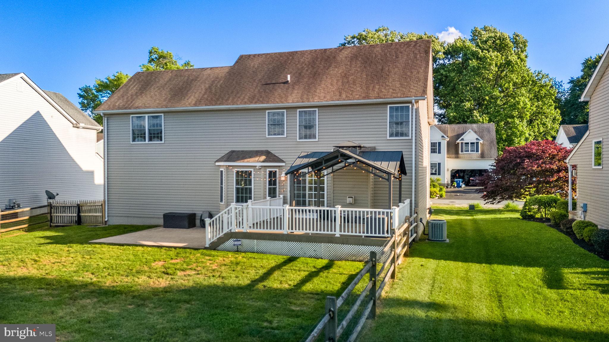 12 Radcliffe Court Elkton, MD 21921 - Photo 33 of 40 Rear exterior w/fence