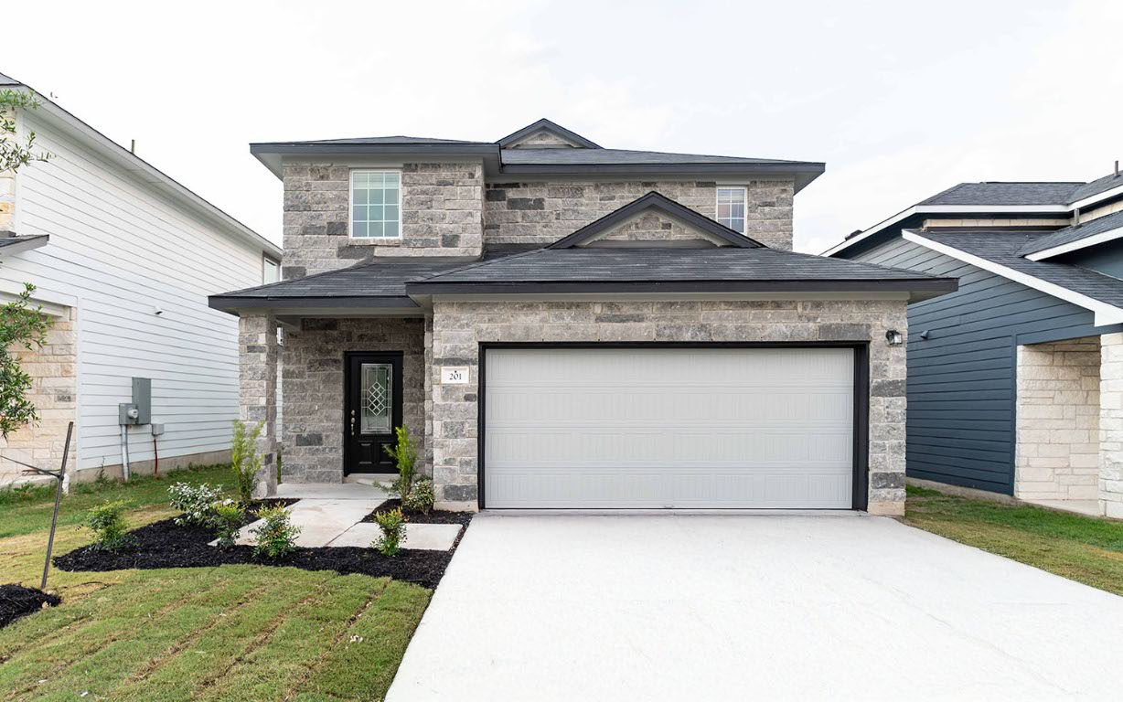 201 Lt. Rusty Jarrell, TX 76537 - Photo 1 of 1 a front view of a house with garden