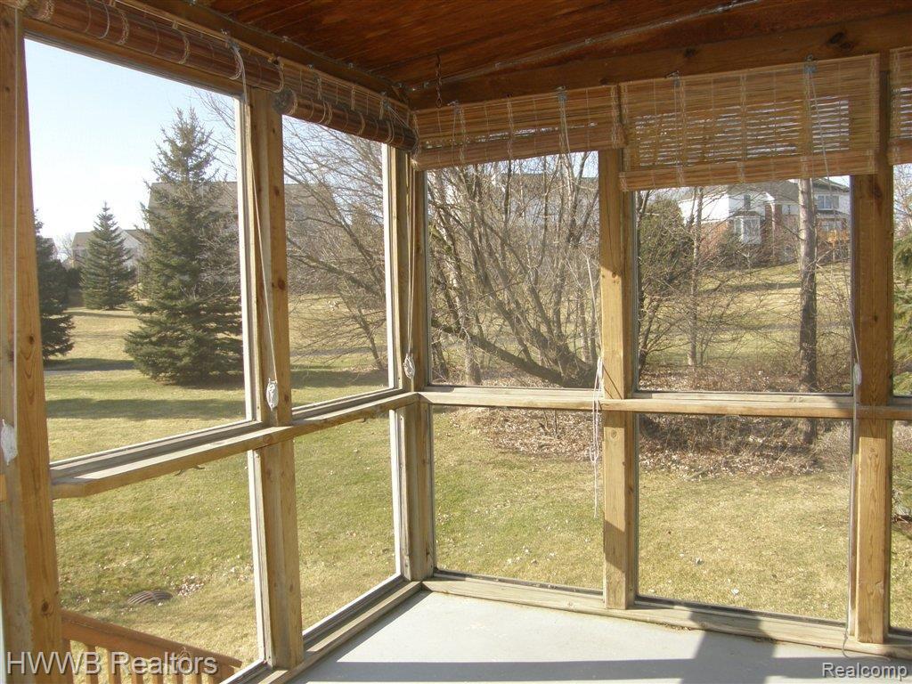 809 Garnet Court Rochester, MI 48306 - Photo 14 of 24 View From Sun Porch