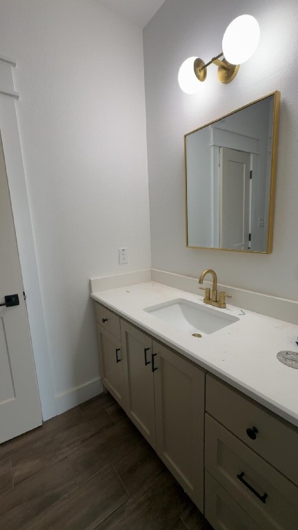 1325 Jared Lumberton, TX 77657 - Photo 16 of 23 a bathroom with a double vanity sink and mirror