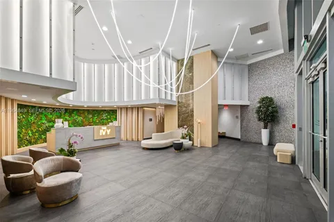 a view of hallway with stairs