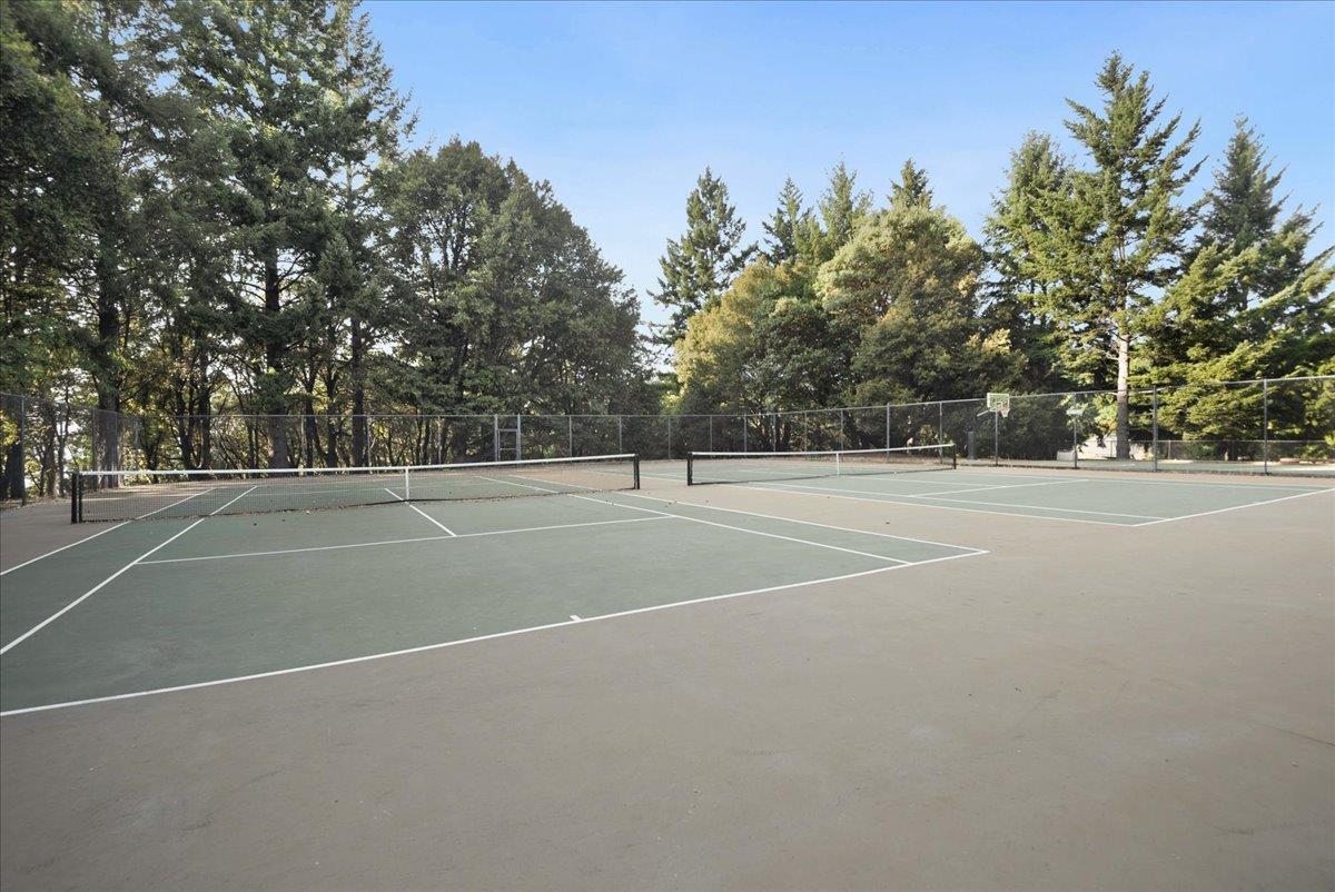 19005 Old Vineyard Road Los Gatos, CA 95033 - Photo 46 of 51 a view of a tennis court