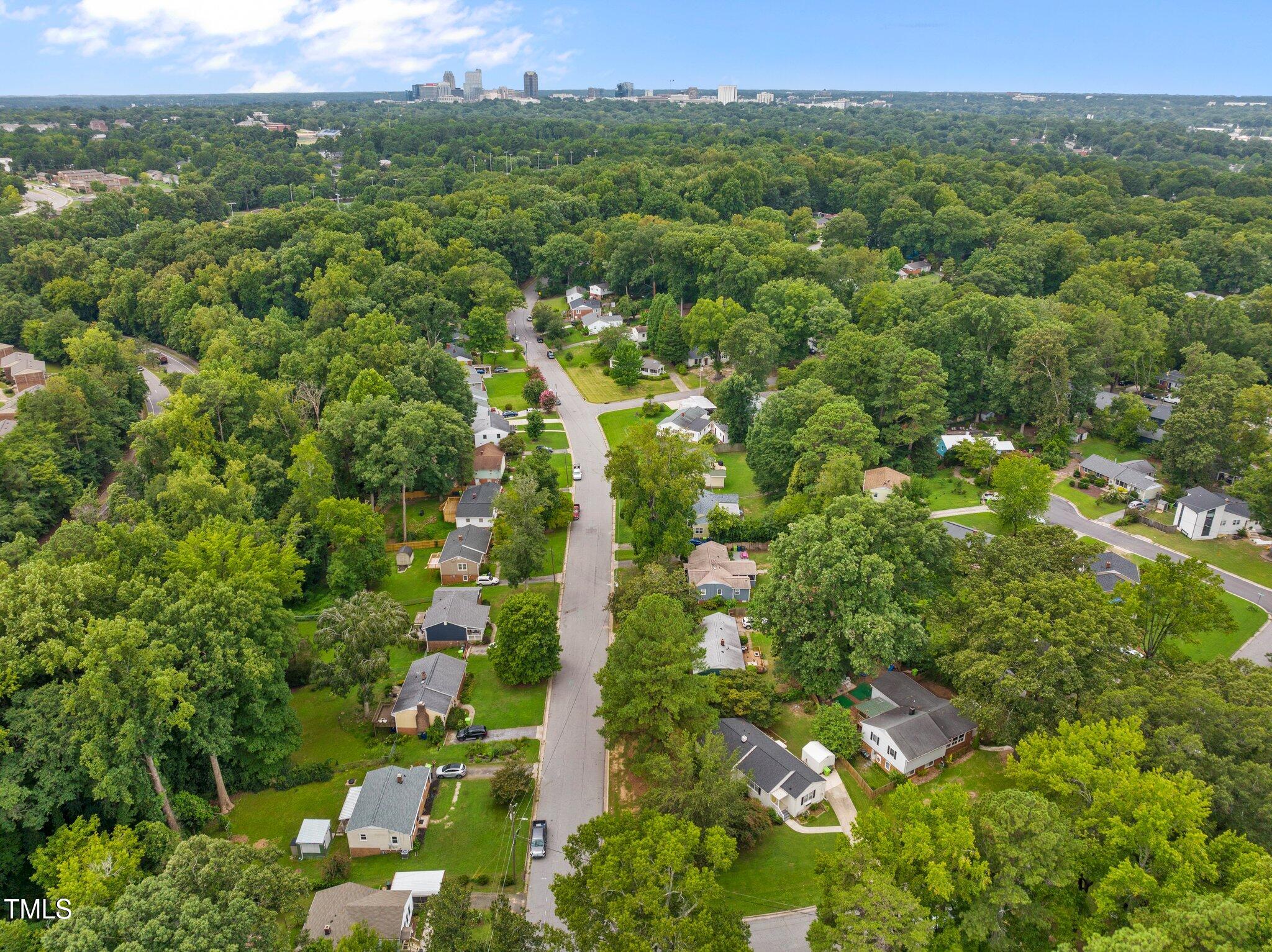 530 Banks Street Raleigh, NC 27604 - Photo 35 of 50 a view of a green field with lots of trees