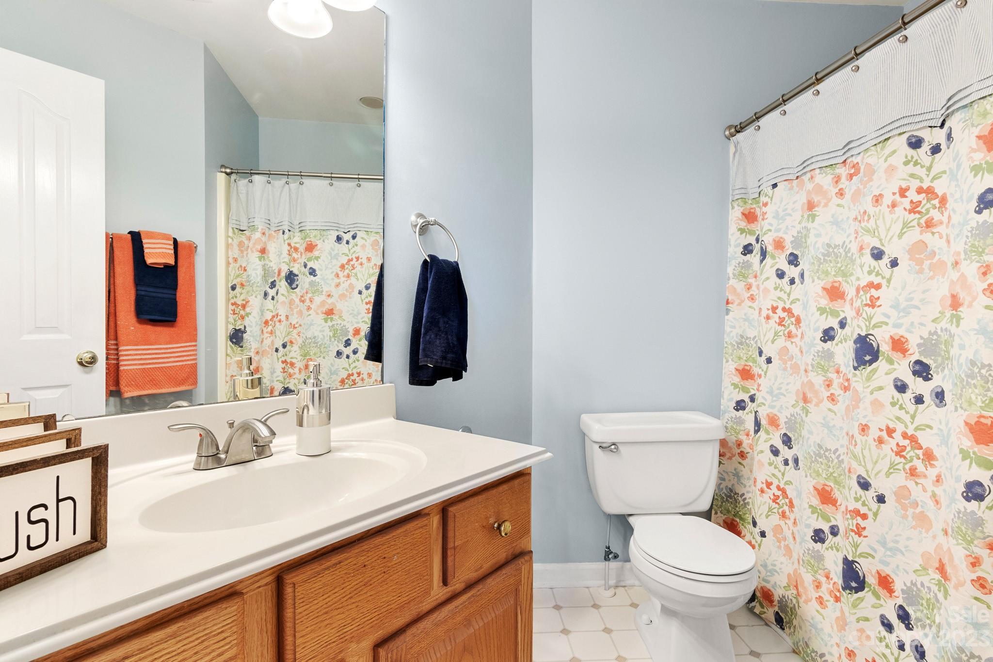 741 Knightswood Road Fort Mill, SC 29708 - Photo 32 of 47 a bathroom with a sink toilet and shower
