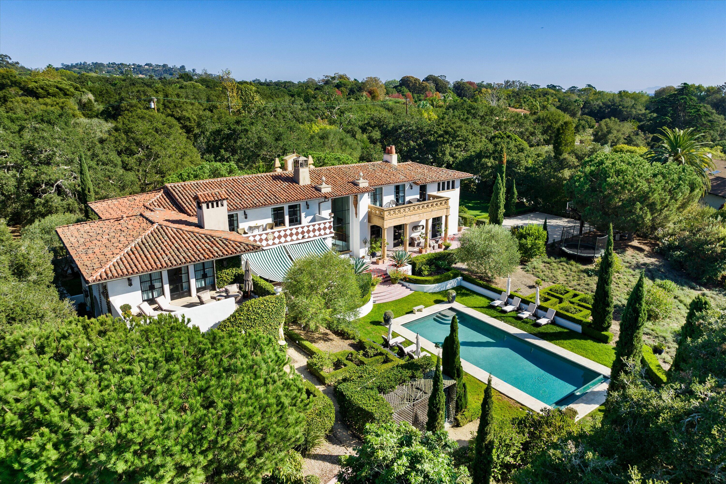 4689 Via Roblada Hope Ranch, CA 93110 - Photo 1 of 30 Beautiful 1.5-Acre Grounds