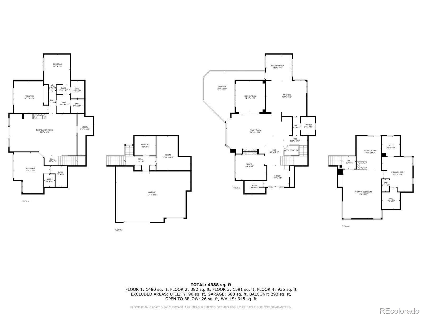 981 Sleepy Hollow Road Golden, CO 80401 - Photo 50 of 50 a picture of a floor plan