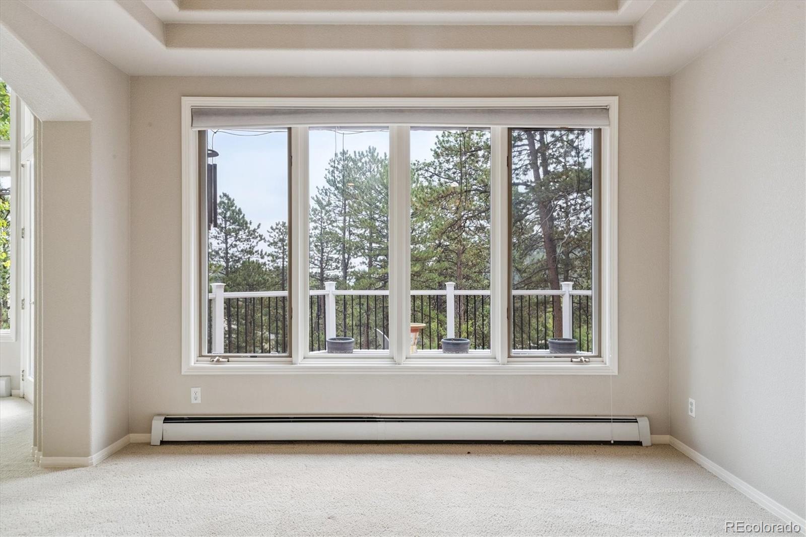 981 Sleepy Hollow Road Golden, CO 80401 - Photo 10 of 50 a view of an empty room with a window