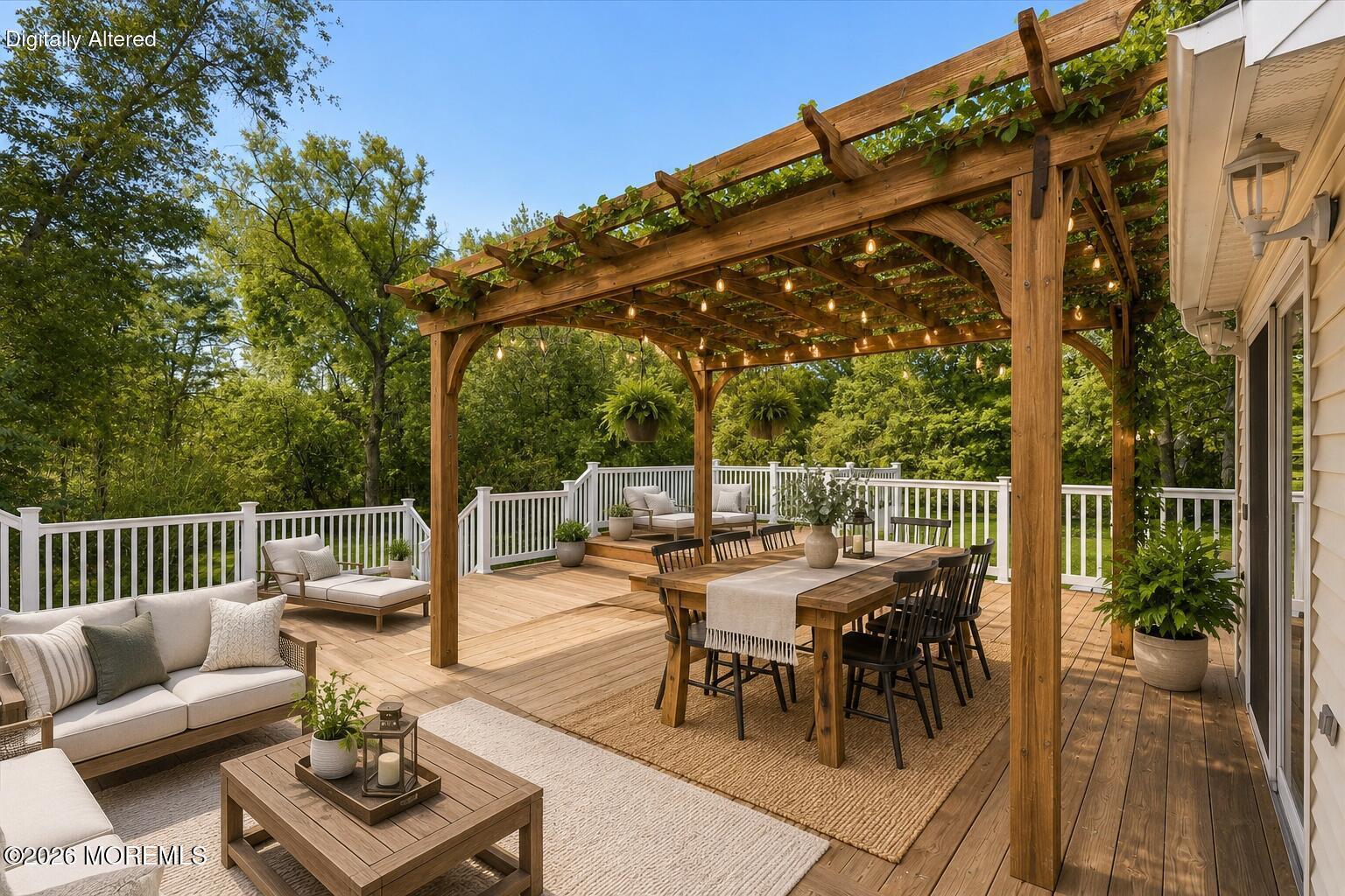 5 McCaffery Road Manalapan, NJ 07726 - Photo 22 of 22 LARGE MULTI-LEVEL DECK