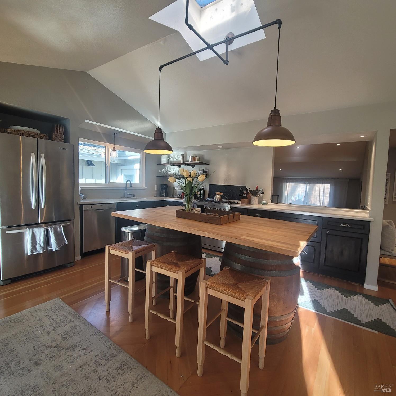 2531 Warm Springs Road Glen Ellen, CA 95442 - Photo 6 of 7 a kitchen with a table and chairs