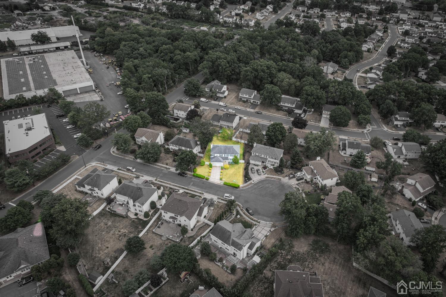 6 Sarah Court Edison, NJ 08817 - Photo 34 of 34 an aerial view of a house with a yard