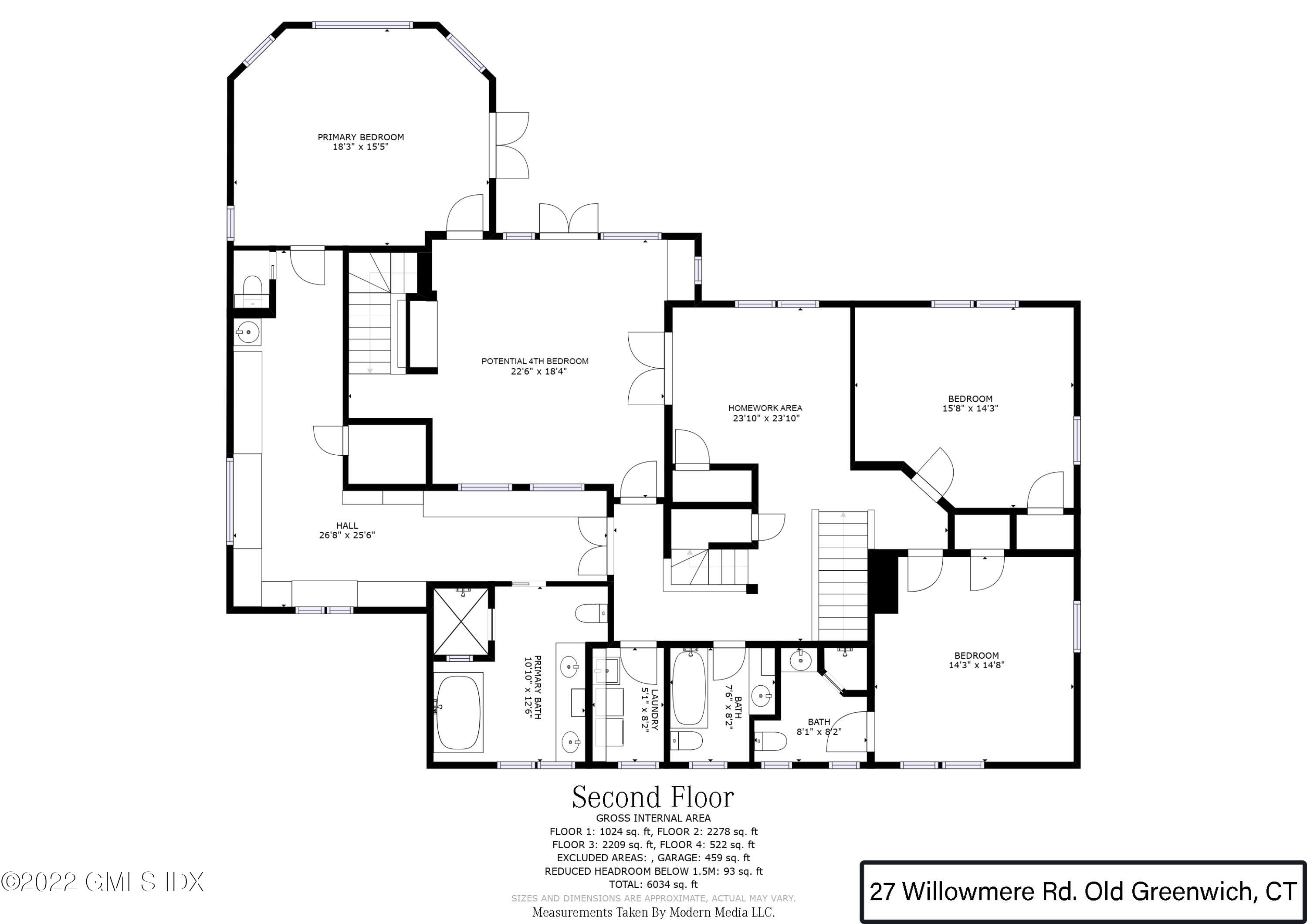 27 Willowmere Circle Riverside, CT 06878 - Photo 31 of 33 a picture of floor plan