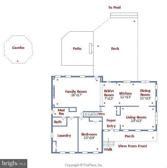 14631 Good Hope Road Silver Spring, MD 20905 - Photo 26 of 28 Main Level Floor Plan
